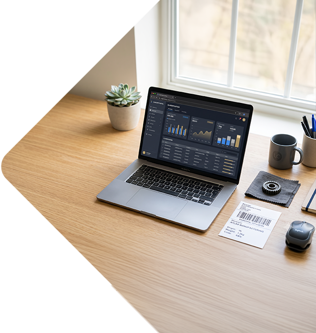 Compliance Cart HSN/HTS code determination workspace